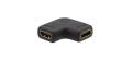 Kramer AD-HF/HF/RA-FLAT HDMI (F) to HDMI (F) Right Angle Flat Gender Changer 110 Volts Only for USA