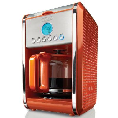 Bella 13948 Dots 12-Cup Coffee Maker 110 volt Orange (Only for USA)