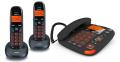 Switel DCT50073 Ã‚Â°C Vita Trio Combo Senior Phone with Answering Machine 220 VOLTS NOT FOR USA