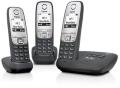 SIEMENS Gigaset A415A Trio Cordless Phone Ã¢â‚¬â€œ Black 220 Volts NOT FOR USA