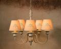 Lucide ROBIN 71336/05/41 - chandelier - ÃƒËœ 48 cm - taupe 220 VOLTS NOT FOR USA