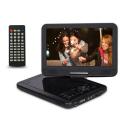 Saachi PDVD-1089 10.1-Inch All Multi Region Free Portable DVD Player 270Ã‚Â° Swivel Screen, 4.5 Hours Rechargeable Battery 110-220 Volts