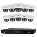 AvertX AVXKIT5BSC16106 16-Channel Surveillance System with 4 Megapixel NVR, 6TB Hard Drive