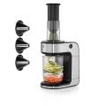 WMF 0416480011 Kult x Spiral Cutter, 3 Blade Inserts Auffangbe Ã¢â‚¬â€œ Perfect for Fruit and Vegetable Pasta HÃƒÂ¤ter Silver 220 VOLTS NOT FOR USA