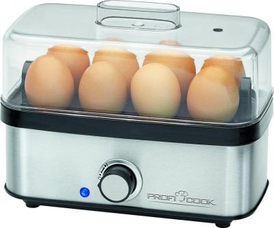 Profi Cook PC EK 1139 Acoustic Beep Egg Poacher Egg Cooker for up to 8 Omelette Ã¢â‚¬â€œ Function, Stainless Steel (220-240 VOLTS  NOT FOR USA)