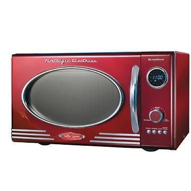 Nostalgia RMO-400RED Electrics Retro Series Microwave Oven 110 VOLTS  (ONLY FOR USA)