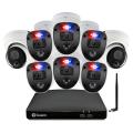Swann EnforcerÃ¢â€žÂ¢ 8 Channel 1080p DVR CCTV, 8-Camera Wired Smart Security Surveillance System, Full Color Night Vision 110-240 volts for worldwide use