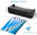 Kejector Ã¢â‚¬Å½TWXL-2 7 in 1 Laminator with Paper Cutter for A3 A4 A5 A6 with 20 Laminating Pouches 220 volts NOT FOR USA