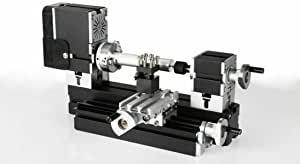 High Power Mini Metal Lathe Soft Metalworking Woodworking DIY Model Making 60W 220-240 volts Not FOR USA