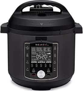 Instant Pot Pro 10 in 1 Electric Multi Cooker 1200W 7.6L - Pressure Cooker, Slow Cooker, Rice Cooker, Steamer, SautÃƒÂ© Pan, Steriliser, Yoghurt Maker, Sous Vide Device - Black Stainless Steel 220-240 volts Not FOR USA