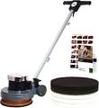 Floorboy Bioraum 12 inch (30 cm) cleaning and polishing machine set with instructions, pads and pad customer. 220-240 volts Not FOR USA