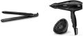 Babyliss ST255E SLEEK FINISH 230 STRAIGHTENER & BABYliss 6613DE Pro Silent Ionic 2200 Watt Hair Dryer 220 VOLTS NOT FOR USA