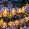 GPATIO LED Ã¢â‚¬Å½G40 Fairy Lights Outdoor, 30 m Fairy Lights 220 VOLTS NOT FOR USA