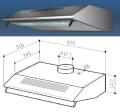 MULTISTAR MUC30HDS Ducted or Ductless range hood 230 Volt/ 50 Hz