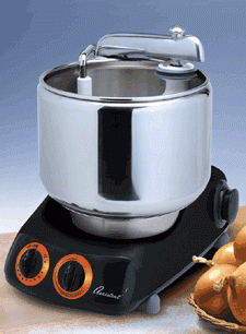MAGIC MILL Mixer-ELECTROLUX ASSISTENTÂ®- Black Chrome Mixer-110 volts MADE IN SWEDEN